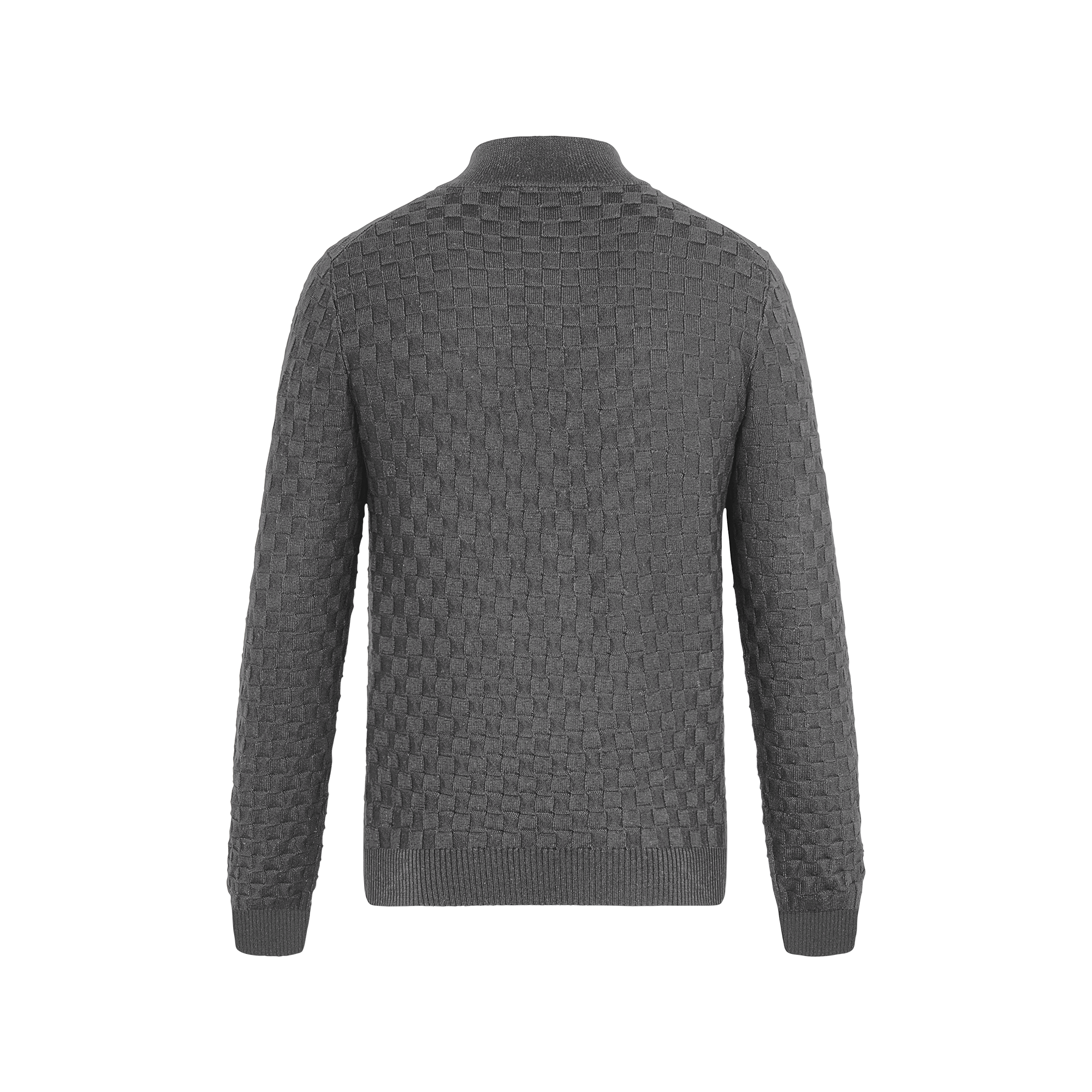 Damier Signature Zip-Through Cardigan - For Men 1AGTBH | LOUIS VUITTON